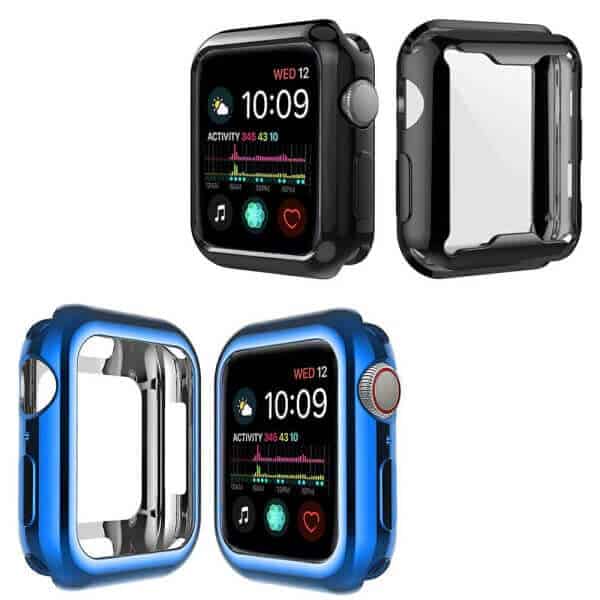 For Apple Watch iWatch Soft Gel Case Full Cover Protector 38 / 40 /41 /42 /44 /45mm For Apple Watch iWatch Soft Gel Case Full Cover Protector 38 / 40 /41 /42 /44 /45mm